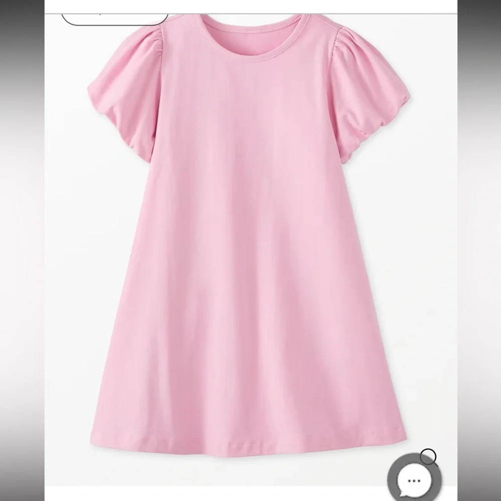 *Hanna Andersson Pink Kids Casual Dress - Picture 1 of 5